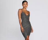 Glitzerndes Gal-Minikleid
